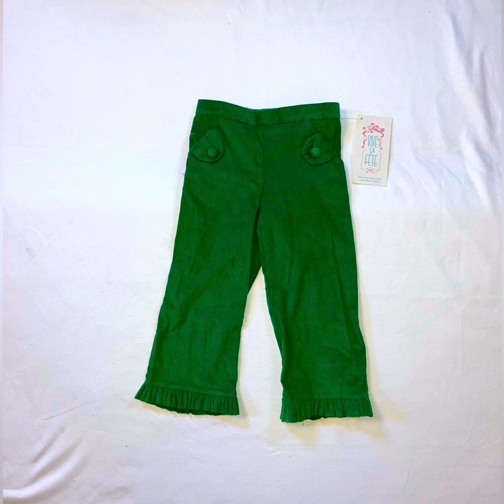 NWT Vive La Fete corduroy pants